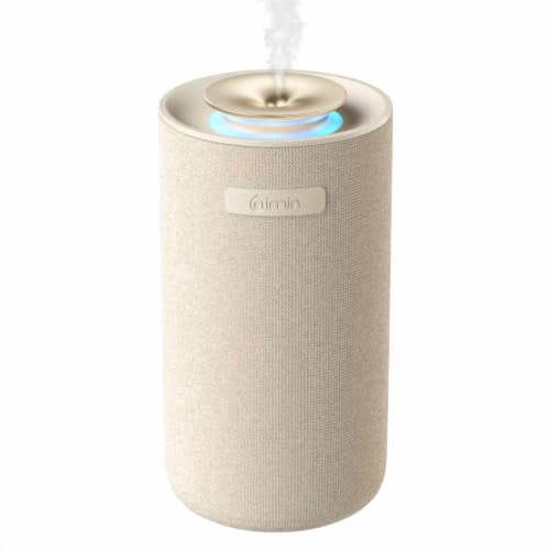 Waterless Essential Oil Diffuser for Home & Car, Cordless Portable Diffuser with Auto Start-Stop, 2-in-1 Mode & Adjustable Scent, Fits 5/10/15ml Bottles, Rechargeable Car Diffuser
