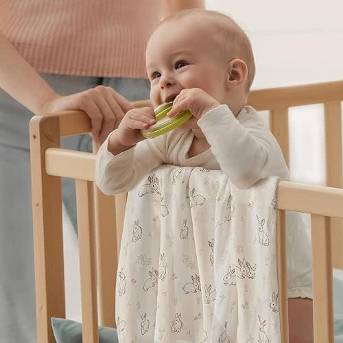 GLLQUEN BABY Receiving Blankets Girl Muslin Swaddle Blankets for Newborn