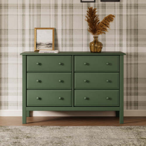 DaVinci Jayden 6-Drawer Double Wide Dresser – DaVinci Baby