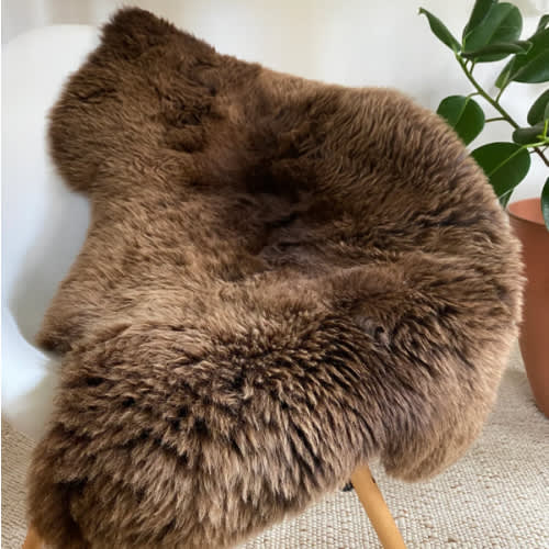 Classic Light Brown Sheepskin– East Perry