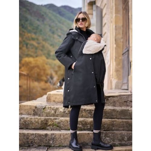 Buy Seraphine Black Long 3-In-1 Maternity & Babywearing Puffer Coat from Next USA