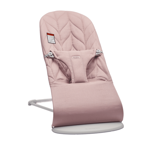 Bouncer Bliss: Dusty pink - Woven, Petal quilt