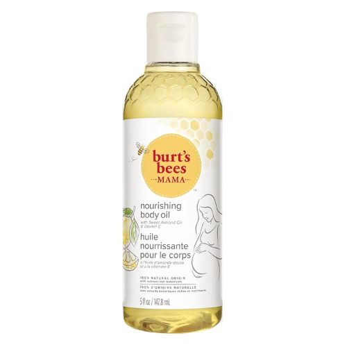 Burt's Bees Mama Body Oil with Vitamin E, 100% Natural Origin, 5 Fluid Ounces