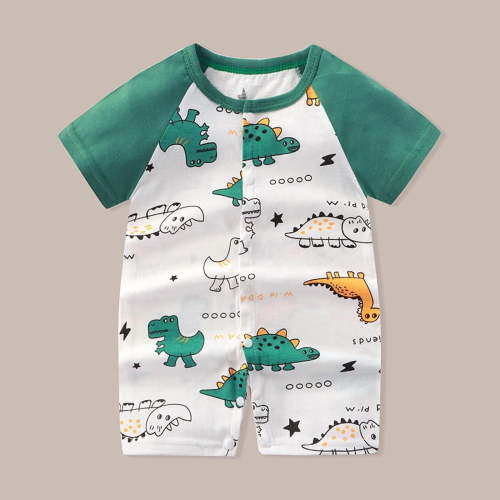 BXSRUTA Baby Boy Girl Romper Summer Clothing Newborn Baby Cotton Short Sleeve Thin Crawling Suit Baby Onesie Ha Clothes Baby Clothes, 3M