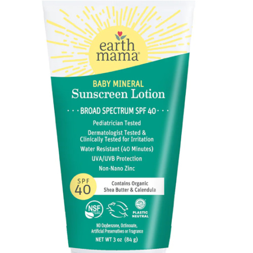 Baby Mineral Sunscreen Lotion SPF 40 | Non-nano Zinc