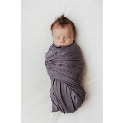 Moody Purple Perfect Bamboo Swaddle | Perfect Baby Swaddle - Beluga Baby Carriers