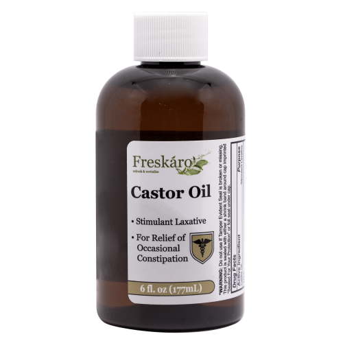 Freskaro Castor Oil Stimulant Laxative 6fl oz