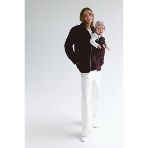 MAMA BEFORE & AFTER BABYWEARING FLEECE JACKET
