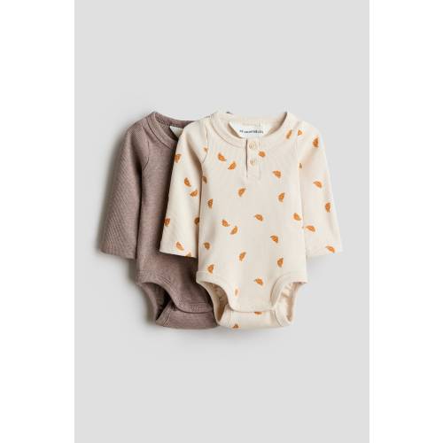 2-PACK HENLEY BODYSUITS