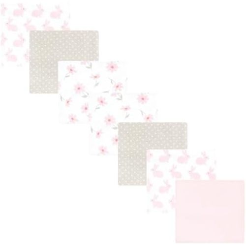 Luvable Friends Little Treasure Flannel Receiving Blankets 7pk