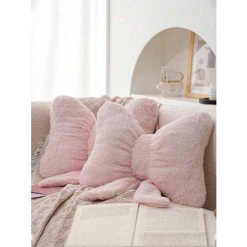 Decorative bow pillow