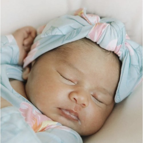 Aloha Floral Bow – Kahakai Kids Collection