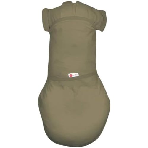 embé 2-Way Transition Swaddle, 12-18 lbs, Arms & Legs In Or Out, Warm Up & Cool Down 100% Cotton, 3-6 Months