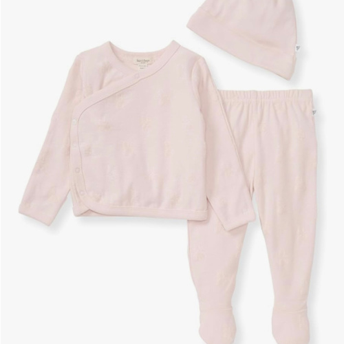 Burt's Bees Baby baby-girls Unisex Baby Take Me Home Set, 3-piece Top, Pant, and Hat Bundle