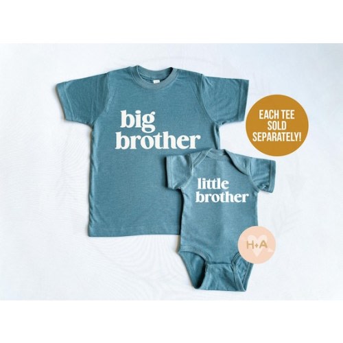 Big Middle Little Brother Shirts, Matching Brother Shirts, Big Brother Announcement, New Brother Gift - Etsy