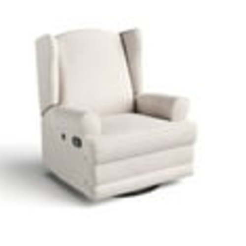 Storkcraft Serenity Wingback Upholstered Recline Glider (Choose Your Color) - Samsclub.com