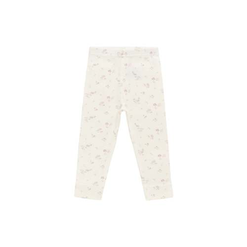 Organic Cotton Fine Rib Everyday Legging - Caroline Egret