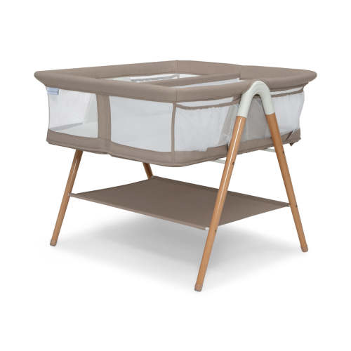 Bondi Beechwood Twin Bassinet | Delta Children