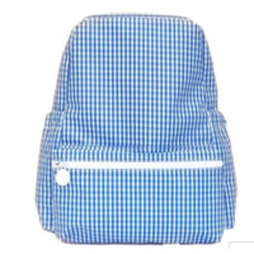 TRVL Backpack - Royal Gingham