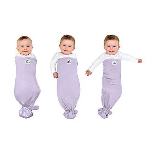 The Ollie Swaddle  Adjustable Baby Swaddle for Newborns | Pediatrician-Approved for Safe Sleep | Easy Closure | Arms-Out | Lightweight, Machine-Washable | Easy Diaper Access