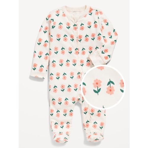 2-Way-Zip Sleep &amp; Play Footed One-Piece for Baby