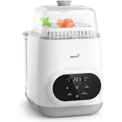 Grownsy EaseClean Bottle Washer All-in-One Washer and Sterilizer and Dryer
