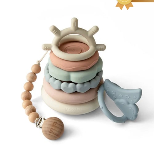 Stacking Teething Rings