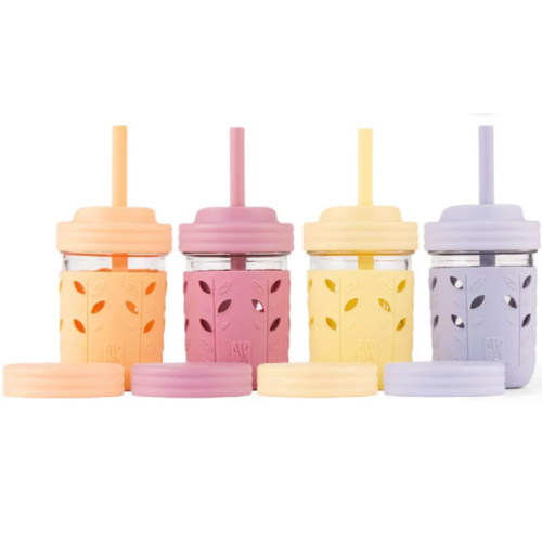 8oz Glass Mason Jar Drinking Tumblers + Food Storage