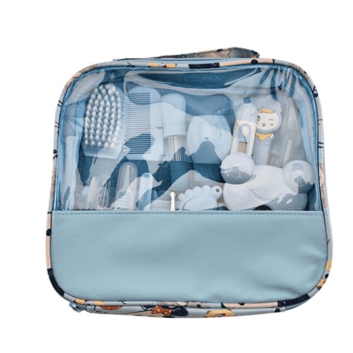 XIRQI Baby First Aid Kit,Cute Baby Nail Clippers,Essential Baby Shower Decorations Set