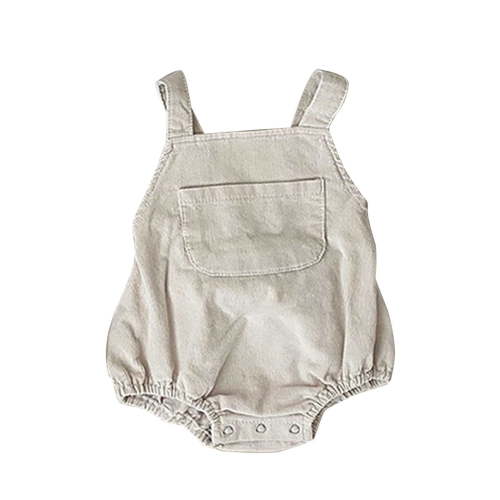 Utlike Baby Boys Bodysuits Sleeveless Pocket Summer Autumn Romper Comfort Fit Onesies Daily Wear Size 0 Months-6 Months