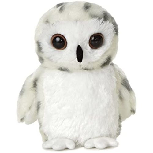 Aurora Mini Flopsie 6" Snowy Owl,White