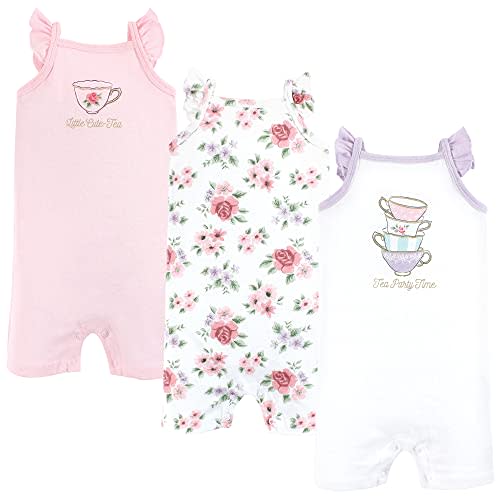 Hudson Baby Unisex Cotton Rompers