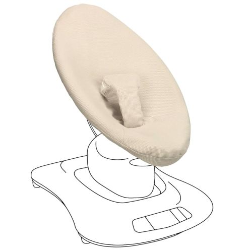 UKJE Liner Baby Rocker Cover - Compatible with 4moms MamaRoo 4 Old Model Before 2022 - Baby Swing Cover - Bouncer Cover - Cover Swing Bouncer - Beige wafeltje