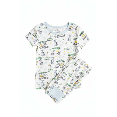 Country Club Cuties Two Piece Pajama Set | Blue