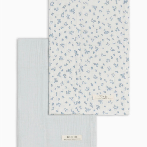 2-Pack Muslin Burp Cloths