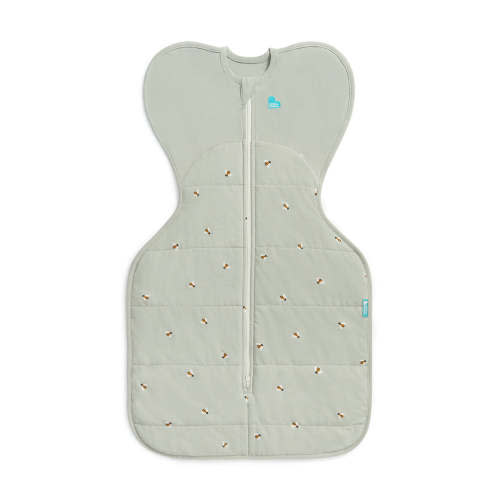 Swaddle Up™ 2.5 TOG Cotton Olive Bees