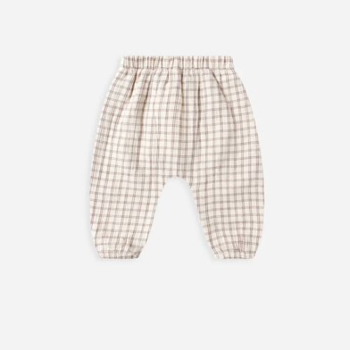 Woven Pant || Cedar Check – Quincy Mae