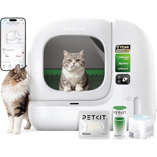 PETKIT Purobot Max 3 Automatic Litter Box Odor Control