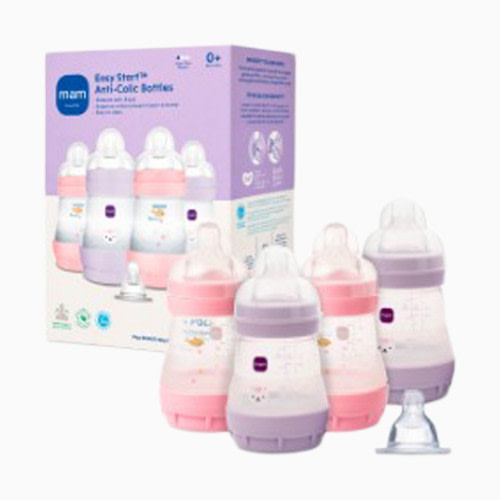 MAM Newborn Essentials Baby Essentials Gift Set - Purple