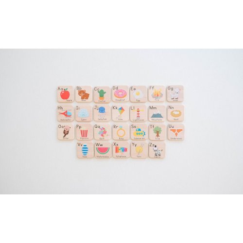 Montessori ABC Learning Tiles