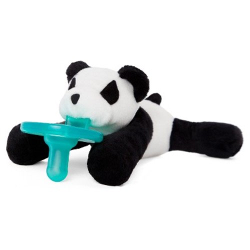 WubbaNub® Panda Pacifier - White/Black