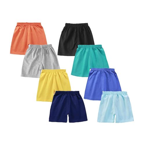 Toddler Baby Boy Elastic Waist Pull On Cotton Shorts for Littler Kids Boys Short Pants Summer Clothes