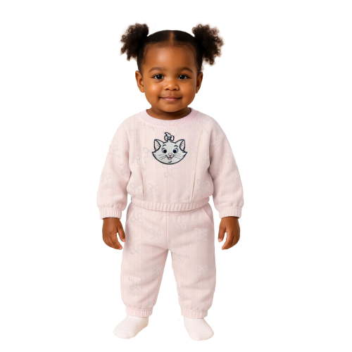 Marie The Aristocat Toddler Girl Quilted Jogger Set, Sizes 12 Months-5T