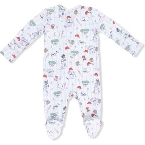 Home Run Baseball, 2 Way Zipper Footie - Angel Dear | Maisonette