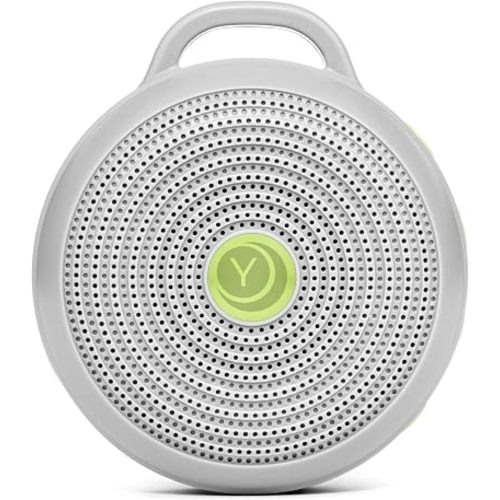 Yogasleep Hushh Portable White Noise Sound Machine for Baby, 3 Soothing Natural Sounds with Volume Control, Compact Size, Noise Canceling for Sleep Aid, Office Privacy, & Meditation, Registry Gift