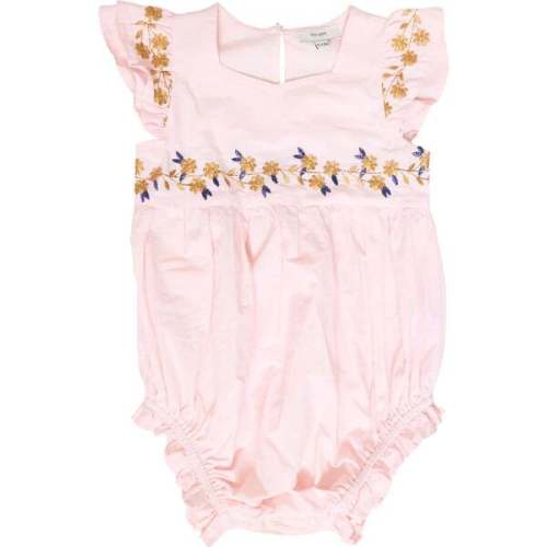 Baby Hattie Romper in Embroidered Spring Floral - Ivy City Co | Maisonette