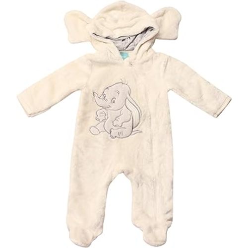 Amazon.com: Magic Threadz Disney Clothes Baby Boy Hooded Pram Suit - Newborn Fleece Coverall Footies with Ears Mickey Mouse, Winnie the Pooh, and Dumbo Infant (0/3M–6/9M): Clothing, Shoes & Jewelry