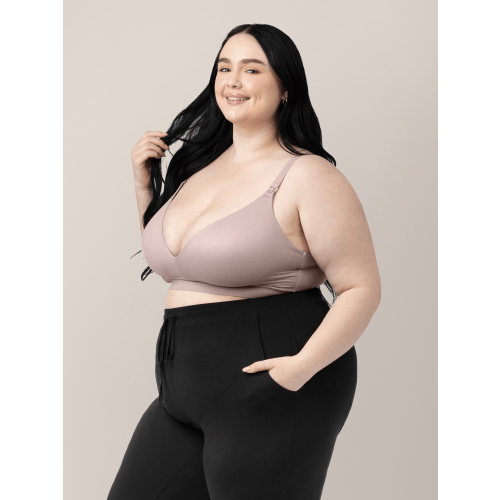 Minimalist Maternity & Nursing Bra | Lilac Stone - Kindred Bravely