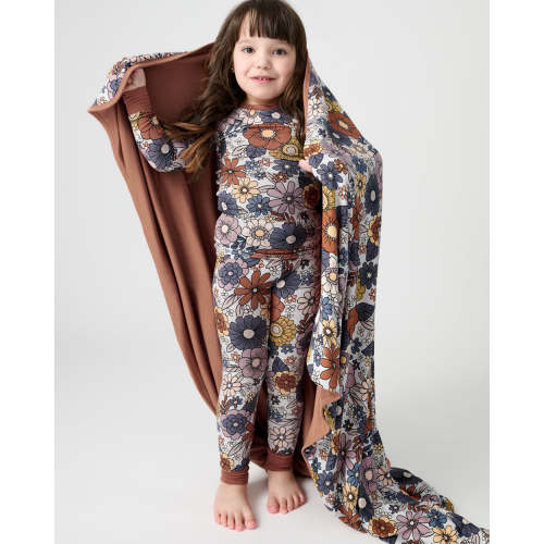 Wildwood Floral Large Cloud Blanket | Little Sleepies