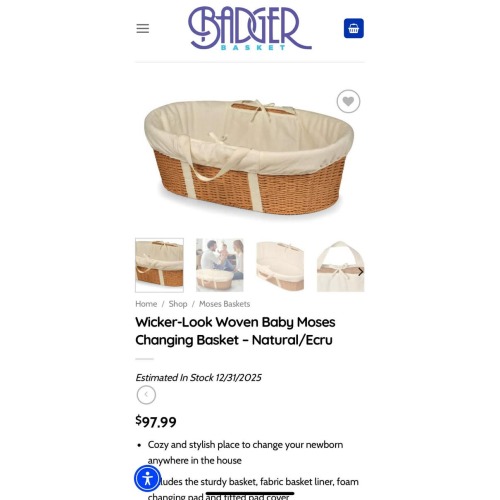 Moses Basket & Rocker